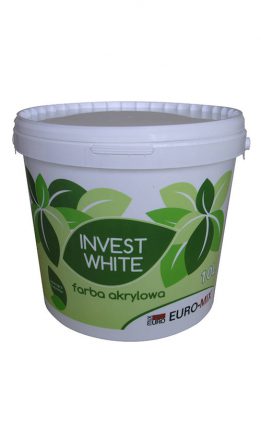 Farba akrylowa INVEST WHITE